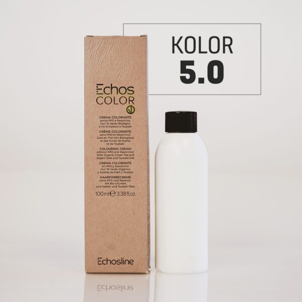 Zestaw do farbowania systemów włosów Echos Color 5.0